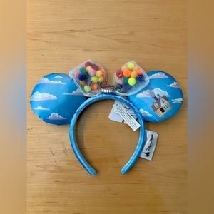 Brand New Disney Parks Minnie Ears UP Grape Soda Cap Balloons